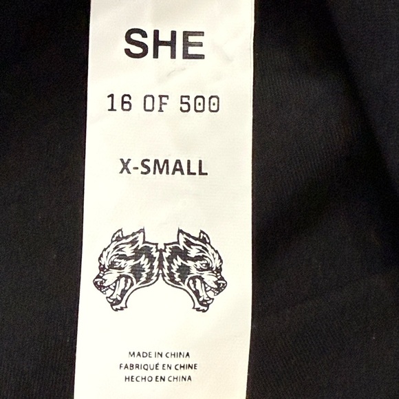 Darq Horse SHE Limited Edition Crop Top & Leggings Set XS NWOT - Picture 2 of 4